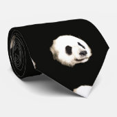 Panda Pop Art Stropdas - Unieke Design (Opgerold)