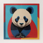 Panda pop kunst legpuzzel (Verticaal)