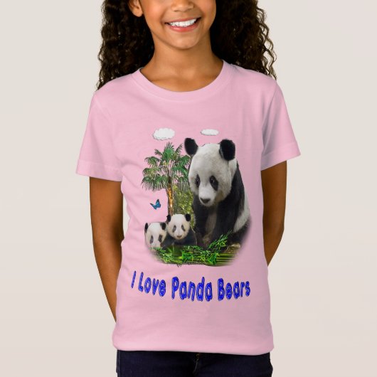 Panda porte des t-shirts (Devant)