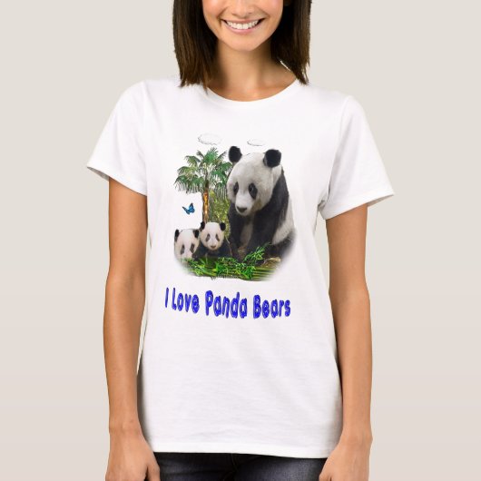 Panda porte des t-shirts (Devant)