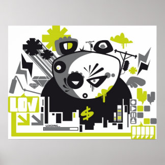 panda poster
