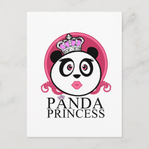 Panda Princess Briefkaart