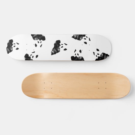 Panda Print Skateboard (Horizontaal)