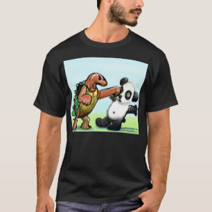 Panda Punch Dark T-shirt