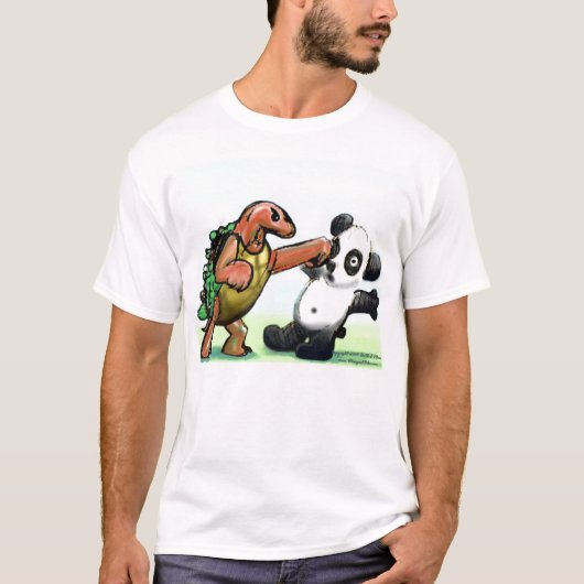 Panda Punch T-shirt (Voorkant)