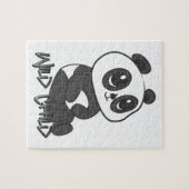 Panda puzzel (Horizontaal)