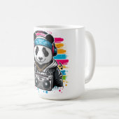 Panda Rapper Koffiemok (Voorkant rechts)