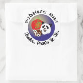 Panda Rencontre Autocollants (Sac)