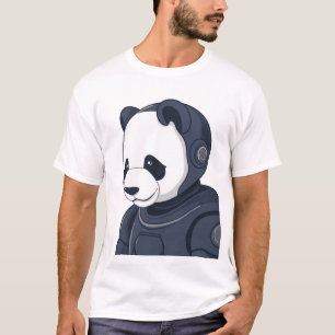 Panda Robot Illustratie – Sci-Fi grafisch T-shirt