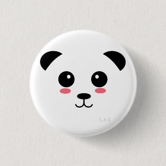 Panda Ronde Button 3,2 Cm