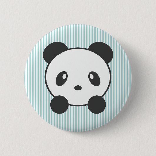 Panda Ronde Button 5,7 Cm (Voorkant)