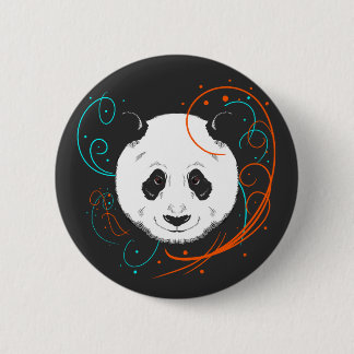 Panda Ronde Button 5,7 Cm