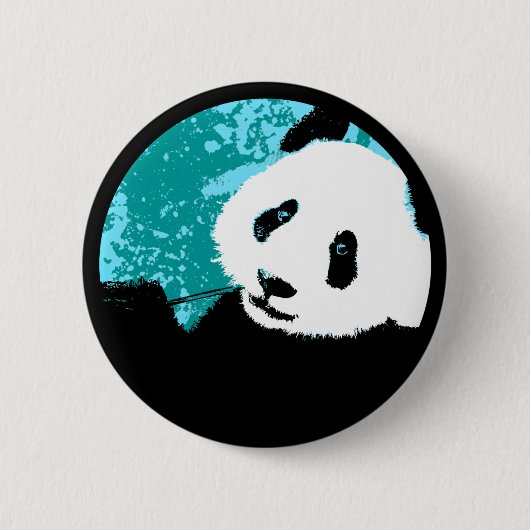 panda. ronde button 5,7 cm (Voorkant)