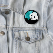 panda. ronde button 5,7 cm (In situ)