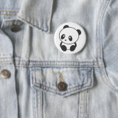 Panda Ronde Button 5,7 Cm (In situ)