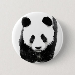 Panda Ronde Button 5,7 Cm