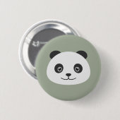 Panda Ronde Button 5,7 Cm (Voorkant /achterkant)