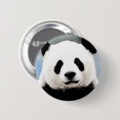 Panda Ronde Button 5,7 Cm (Voorkant /achterkant)