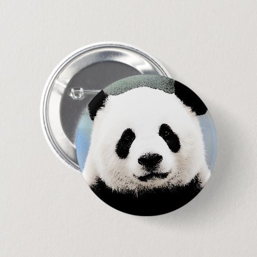 Panda Ronde Button 5,7 Cm (Voorkant /achterkant)