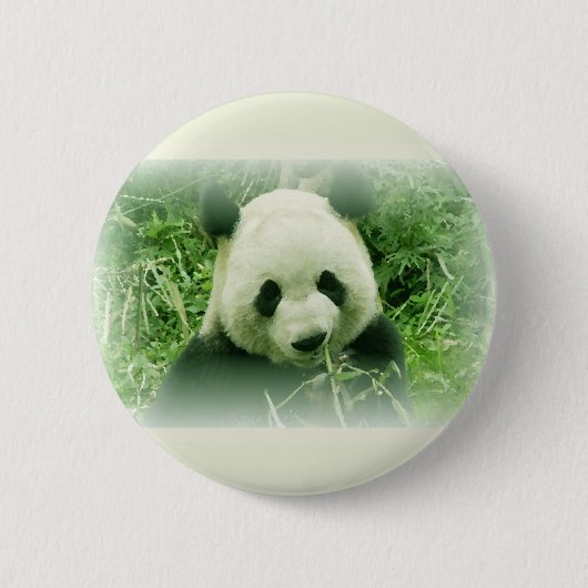 Panda Ronde Button 5,7 Cm (Voorkant)