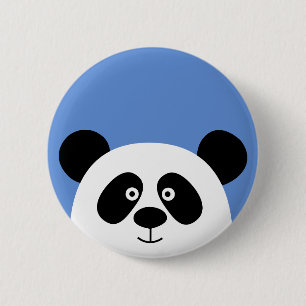 Panda Ronde Button 5,7 Cm