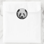 Panda Ronde Sticker (Tas)