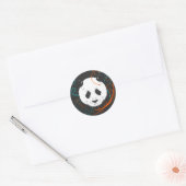 Panda Ronde Sticker (Envelop)