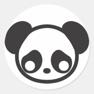 Panda Ronde Sticker