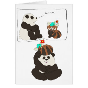 Panda rouge de panda