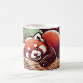 Panda rouge tasse à café (Centre)