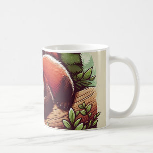 Panda rouge tasse à café