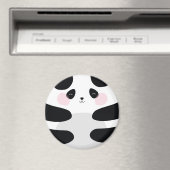PANDA ROUND MAGNET (In Situ (Lave-vaisselle))