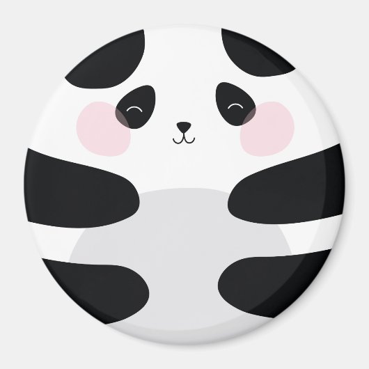 PANDA ROUND MAGNET (Devant)
