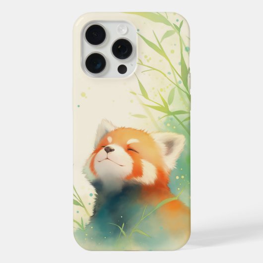 Panda roux Sérénité paisible (Verso)