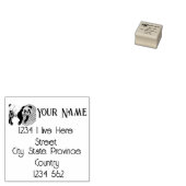 Panda Rubberstempel (Gestempeld)