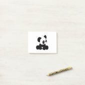 Panda schattig ontwerp post-it® notes (Op bureau)