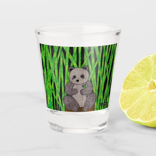 Panda - Shotglas Shot Glas (Voorkant)