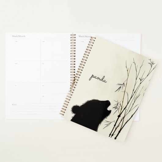Panda Silhouette (Devant avec enveloppe)