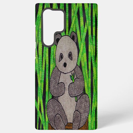 Panda (single) - Samsung Case Galaxy Hoesje (Achterkant)