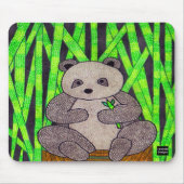 Panda (single) - Tapis de souris (Devant)