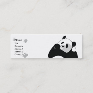 Panda - Skinny Mini Visitekaartje