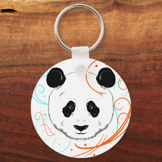 Panda Sleutelhanger (Achterkant)
