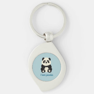 Panda Sleutelhanger