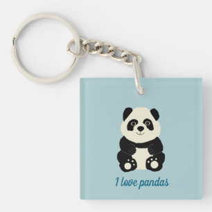 Panda Sleutelhanger