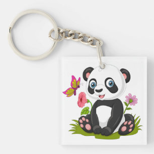 Panda Sleutelhanger
