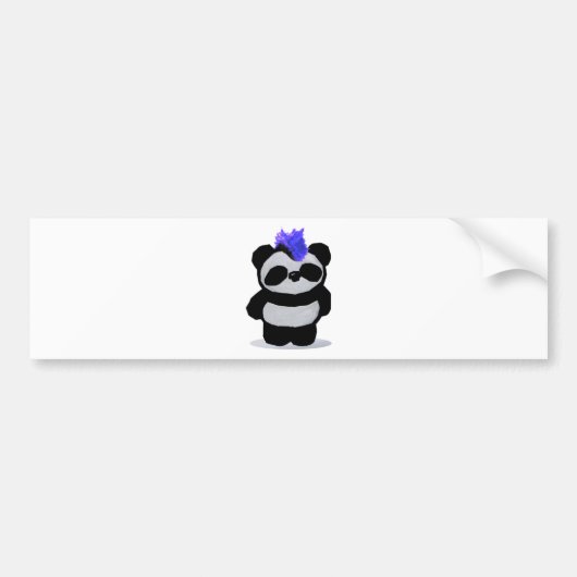 Panda Small 2010 Edition Bumpersticker (Voorkant)