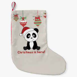 Panda Snow Winter Animals Pandas Small C Kleine Kerstsok