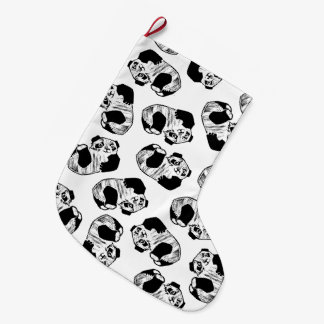 Panda Speel kerstcadeautjes met dubbelzijdig gevoe Grote Kerstsok