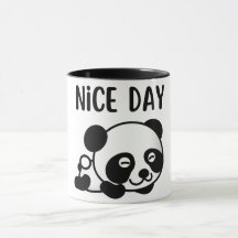 Panda Speeltijd Schattige Panda Cup voor Little Ad