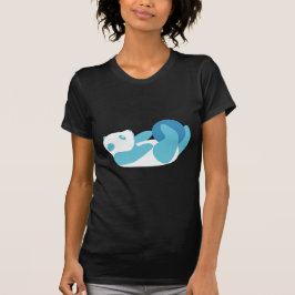 Panda Spelen (Blauw) T-shirt